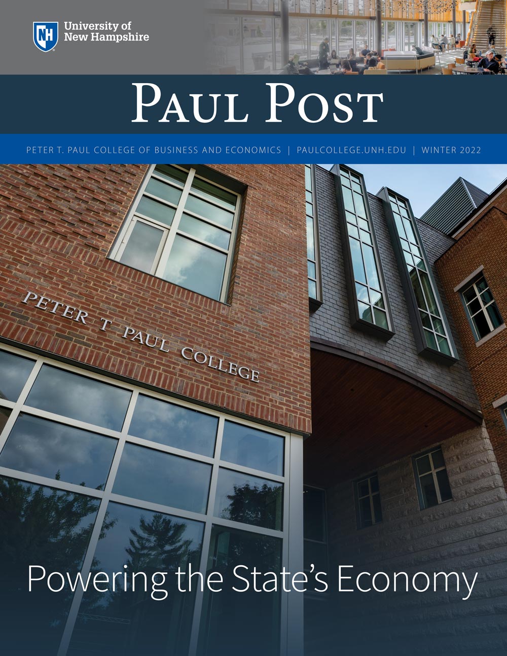 UNH Paul Post Newsletter Cover Winter 2022